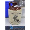 Image 2 : Glass Jar, Stone Jug and Coleman Water Jug