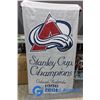 Image 1 : Colorado Avalanche Flag