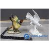 Image 1 : Majestic Wanderer 1983 Porcelain Bird and Phesant Figurine