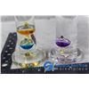 Image 2 : **(2) 11" Colorful Law of Physics Indoor Glass Galileo Thermometer