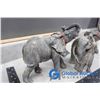 Image 2 : (2) Elephant Statues