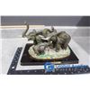 Image 1 : Elephant Family Statue