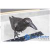 Image 8 : Heavy Bird Statues - Marble & Cast Iron