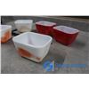 Image 2 : (5) Pyrex Refriderator Dishes
