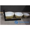 Image 2 : Pyrex Bowl Set
