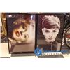 Image 1 : **Framed Marilyn Monroe & Audry Hepburn Pictures