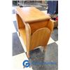Image 2 : **Wooden Side Table w/Magazine Holders