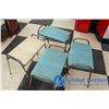 Image 2 : **(4) Vintage Stackable Stools