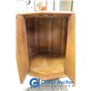 Image 8 : **(2) Octagon Side Tables -BID PRICE x2