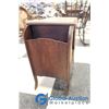 Image 2 : **Wooden Side Table w/Magazine Holder