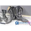 Image 8 : Cowboy and Combat Boot