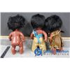 Image 4 : (3) Indigenous Dolls