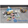 Image 1 : Assorted Vintage Toys - Smurfs, California Raisons, etc