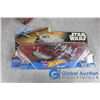 Image 5 : Star Wars Collectibles- R2D2 Piggy Bank, Tree ornament and Hotwheels starfighter