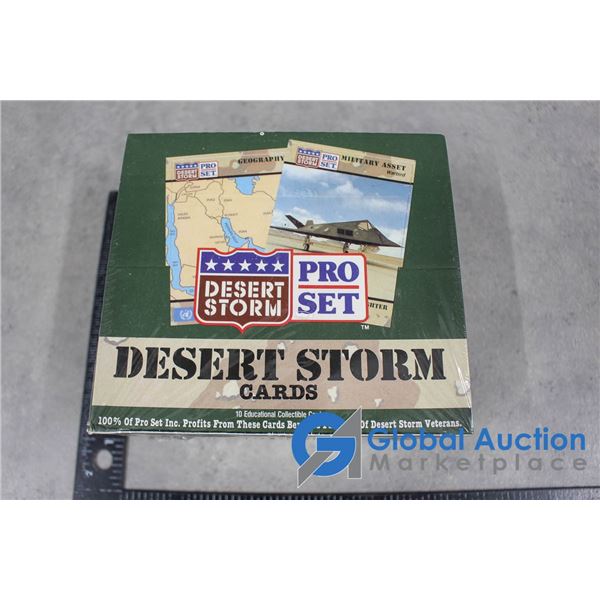 Unopened Desert Storm Pro Set Cards