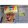 Image 1 : Vintage Toy, Popeye Game and Big Bad Wolf Book