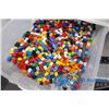 Image 10 : Case and (2) 3-Drawer Stoage Containers of Assorted LEGO