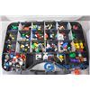 Image 2 : Case and (2) 3-Drawer Stoage Containers of Assorted LEGO