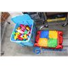 Image 1 : **Mega Blocks, Play table and accessories