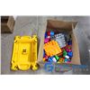 Image 1 : **CAT Mega Blocks, Play table and accessories
