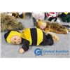 Image 3 : Baby Dolls By Anne Geddes Bean Filled Collection