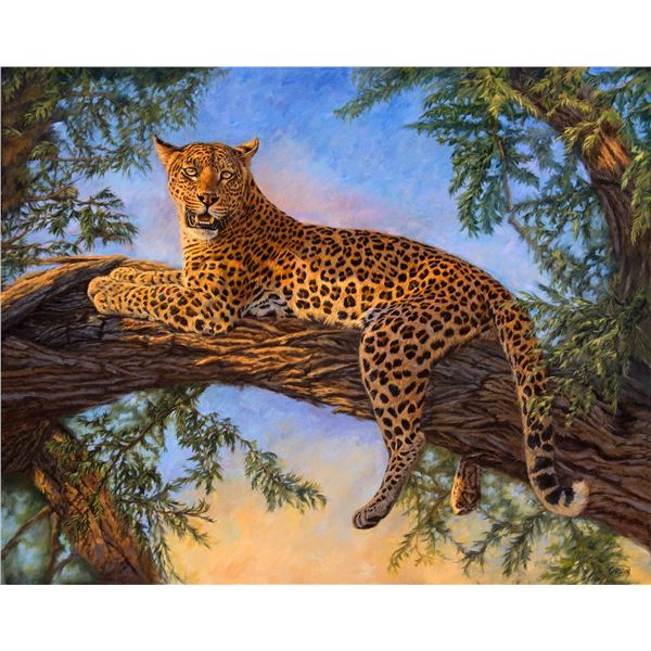 CARLSON FINE ART: "Always Aware" - Original Oil Painting by Cory Carlson