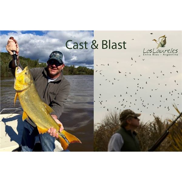 EXCITING OUTDOORS: 4-Day Cast and Blast for Six Hunters/Anglers in Argentina