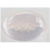 Image 3 : 25.65ct Oval Light Pink Natural Rose Quartz GLI
