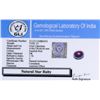 Image 4 : 7.65ct Oval Cabochon Red Natural Star Ruby GLI