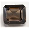 Image 1 : 9.65ct Rectangular Cut Natural Smoky Quartz GLI