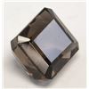 Image 2 : 9.65ct Rectangular Cut Natural Smoky Quartz GLI