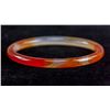 Image 3 : Lot of Three Chinese Jade & Agate Carved Bangles