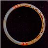 Image 8 : Lot of Three Chinese Jade & Agate Carved Bangles