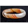 Image 9 : Lot of Three Chinese Jade & Agate Carved Bangles