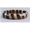 Image 5 : Agate Carved Bangle Striped