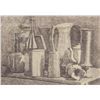 Image 1 : Italian Litho 1/50 Hand Signed in Pencil Morandi