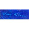 Image 2 : French Mixed Media on Board Signed Yves Klein