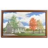 Image 2 : Oil on Board Signed S. Villeneuve