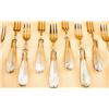 Image 4 : 12-Piece 800 Silver Forks Marked 800