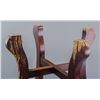 Image 8 : Chinese Wood Carved Marble Side Table