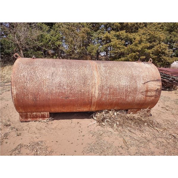 1,000 gallon fuel barrel