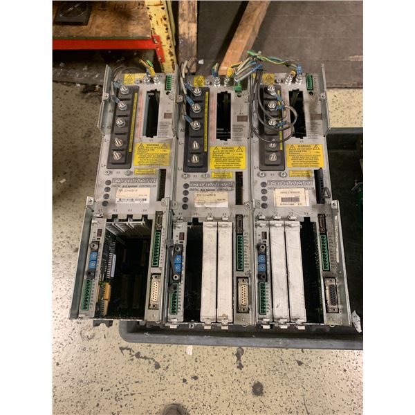 (3) Indramat, # DDS2.1-W050-D Servo Drive Controllers