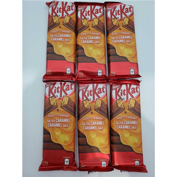 Nestle Kit Kat Salted Caramel Candy Bars (6 x 112g)