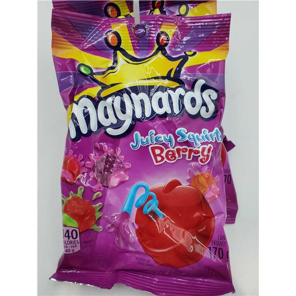 Maynards Juicy Squirt Berry Candy (6 x 170g)