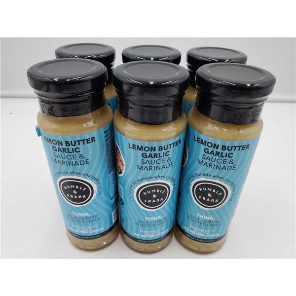 Humble & Frank Lemon Butter Garlic Sauce & Marinade (6 x 250ml)
