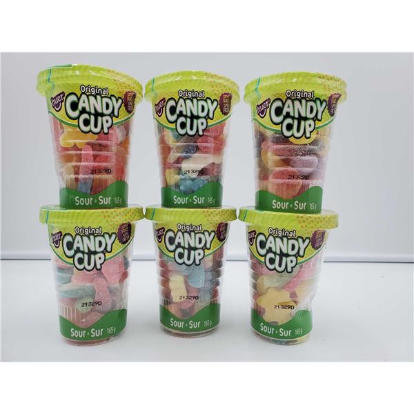Huer Original Sour Candy Cup (6 x 165g)