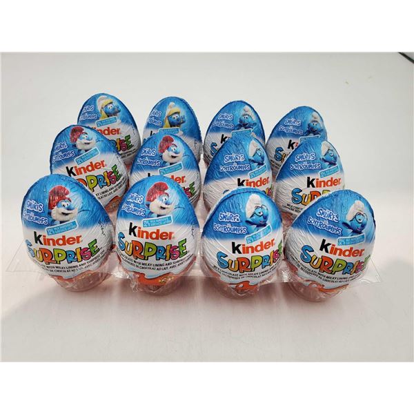 Kinder Surprise-Smurfs Edition (12 x 20g)