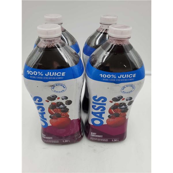 Oasis Berry Pomegranate Juice (4 x 1.36L)