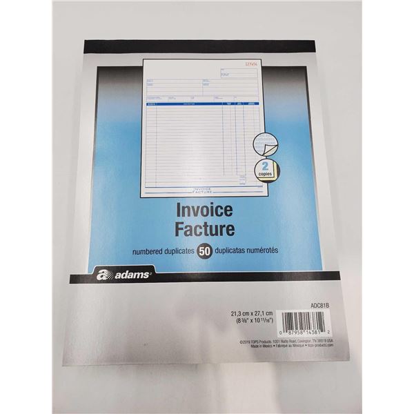Invoice Books (5 x 50)