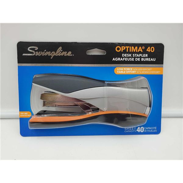 Swingline Optima 40 Low Force Desk Stapler 40 Sheet Capacity